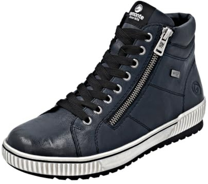 Remonte sporticher Boot Tex Velourfutter blau