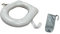 MagiDeal Inflatable Toilet Seat Cushion, Comfortable Portable Air Inflation Raised Toilet Seat for Travel, Airplane, Seniors Disabled