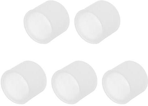 PATIKIL RCA Anti Dust Plug Dustproof Cover, 20pcs 0.4/10mm Port Stopper Protector Silicone RCA Female Connector for TV Speaker Set-Top Boxes DVD Players Projectors, Clear