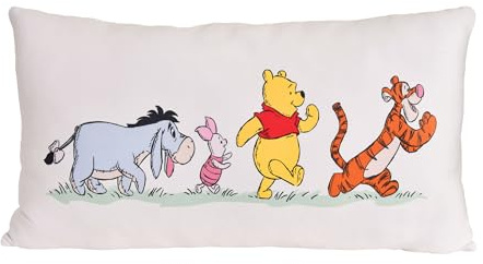 Elbenwald Popkultur - XL Wendekissen 56 x 30 cm mit Stitch, Pokemon & mehr Perfekt für die Couch (Winnie Puuh)