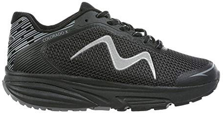 MBT Colorado X W Zapatillas, Mujer, Negro (Black/Black 257y), 39 EU (5.5 UK)