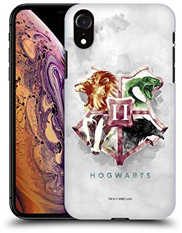 Head Case Designs Offizielle Zugelassen Harry Potter Hogwarts Deathly Hallows XVI Harte Rueckseiten Handyhülle Hülle Huelle kompatibel mit Apple iPhone XR