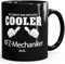 So sieht ein richtig ein richtig cooler KFZ-Mechaniker aus Tasse Berufe MoonWorks® schwarz unisize
