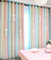 Yancorp - Rideaux occultants pour Chambre d'enfant - Motif étoile - 2 Couches - Rose Clair et Bleu - 132,1 x 160 cm (l x L)