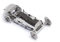 TimeForMachine Mechanisches 3D-Puzzle-Set, Metall, Sportwagen-Modell
