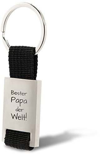 Geschenkeritter – Schlüsselanhänger Papa „Bester Papa der Welt Geschenke für Papa