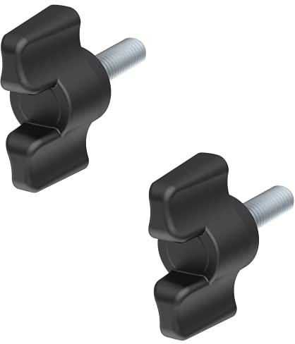 Vis Papillon à Oreilles, Mancheron Blocage Brancard, M4 x 40, Lot de 2