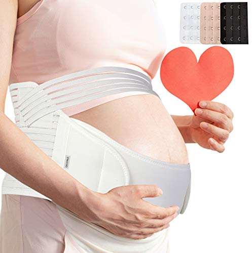 GECONLE Cinturón Embarazadas Faja Premamá Cinturón de Maternidad para Espalda, Pelvis, Caderas, Abdominals Premamá Banda