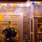 The Magic Toy Shop Christmas LED Icicle Snowing Chaser Xmas Lights Timer & Memory Indoor / Outdoor (Warm White & White)