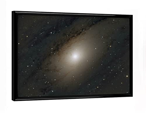 artboxONE Poster mit schwarzem Rahmen 18x13 cm Natur Andromeda-Galaxie (M31) - Bild Andromeda-Galaxie. Andromeda