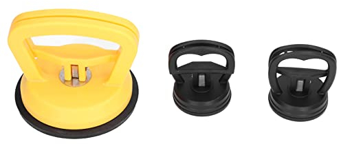 Dent Puller Ventouse, 3 Pcs Ventouse Dent Puller Poignée Lifter Heavy Duty Verre Levage Auto Carrosserie Dent Réparation Outil De Suppression pour Téléphone Portable Voiture Dépression Réparation