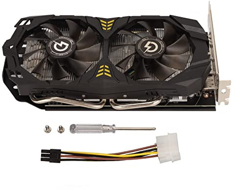 Gaming Grafikkarte, RX580 8G GDDR5-Grafikkarte 1244 MHz 14000 MHz 256bi GPU-Grafikkarte, Unterstützt 3 DP HD Multimedia-Schnittstelle
