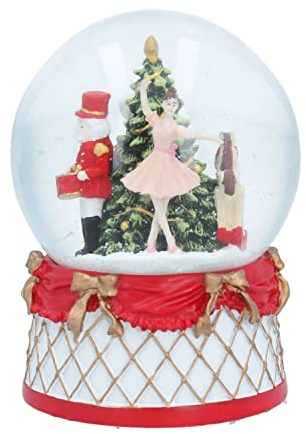 Gisela Graham Christmas Decoration Musical Snow Globe Nutcracker Story