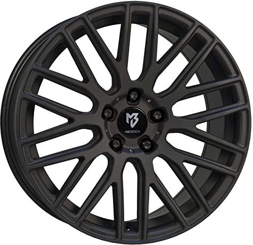 MB Design Felge KV4 8.5Jx18 ET55 5x120 Schwarz stumpfmatt kompatibel mit VW T5 T7