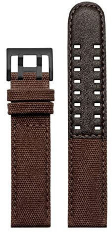 BONOOL Leder-Nylon-Uhrenarmband, passend für Hamilton, passend für Khaki Field Watch H760250, H77616533, passend für Seiko Watch, Anti-Fall-Armband, 20 mm, 22 mm Uhrenarmband