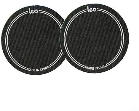 Bass Drumheads Patch,2Pcs Bass Drum Patch Double Drum Pedal Patches Drum for Pads Sticker for Drum Percussion Accessories