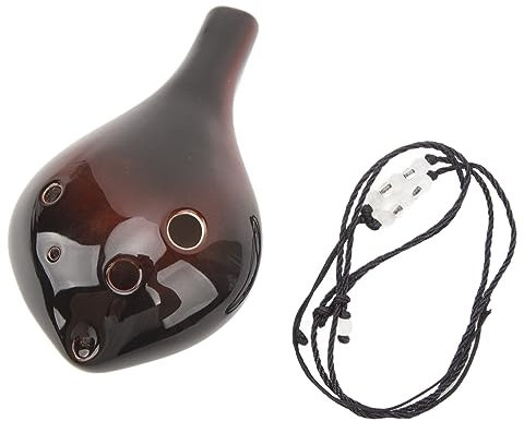 Flûte en Céramique, Flûte Ocarina, Prise Confortable, Prononciation Sensible pour Club de Musique