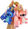 Guidre Set Keychain,Gifts Niedliche Schlüsselanhänger Ohana bedeutet Familie Freundschaft Geschenk Stuff Ornament Herz Schlüsselanhänger Geburtstagsgeschenk (B)