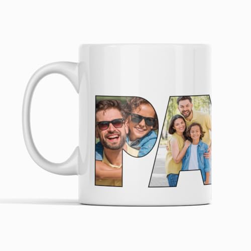 Taza Personalizada con Fotos Papá Regalo día del padre de cerámica regalos originales regalo padres