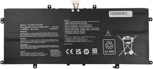 FESTAS® 67Wh C41N1904 C41N1904-1 Laptop Ersatz Akku für Asus Zenbook Flip 13 14 UX363EA UX363JA UX393EA UX393JA UX325EA UX325JA UX425EA UM425IA X435EA BX325EA BX325JA UM325SA VivoBook S14 S435 S435EA
