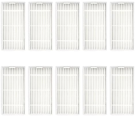 10 Stück Ersatz Staubsaugerfilter, Hepa-Filter Ersatz für Ilife X3/V3/V3s/V5s/V5pro, Saugroboter Ersatzteile Einlagefilter Zubehör für Kann waschbar und staubdicht