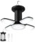 Camping Lantern for Tents Portable Camping Lights with Foldable Hook 6 Light Modes LED Tent Light Waterproof Battery Powered Rechargeable Camping Lamp for Outdoor Emergenc