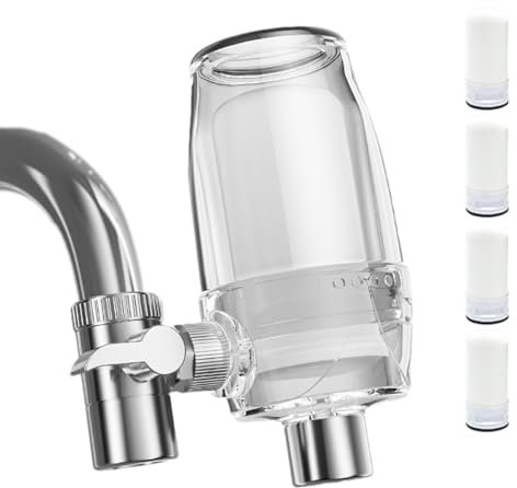 Filtre de lavabo de salle de bain, robinet de lavabo, 2 modes de réglage du filtre à eau de lavabo, filtre de robinet de salle de bain, filtre de robinet de lavabo, purificateur d'eau pour lavabo,