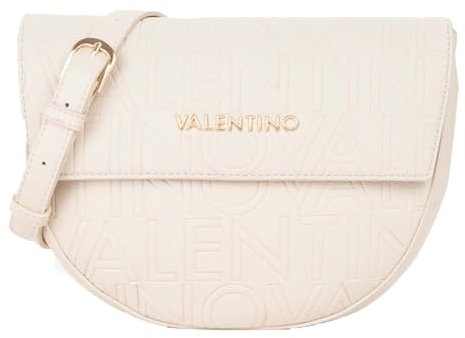 Valentino Pansy Flap Bag Ecru
