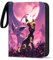 Album raccoglitore per carte 4 tasche, carte da collezione, 50 pagine, raccoglitore per carte di credito, 400 carte da collezione, capacità 01