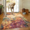 AMEHA Door Mat Indoor 80 x 150 cm Vintage Entrance Floor Mats Non Slip Washable Doormats Outside Dirt Trapper Heavy Duty Doormat Low Profile Super Soft Front Door Mat (Vibrant)