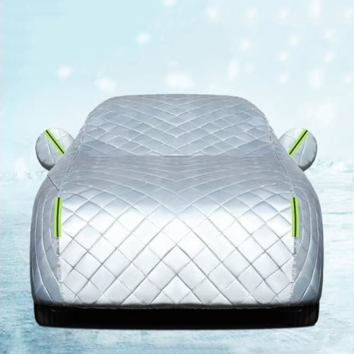 Bâche Voiture Anti-grêle Étanche pour BMW F36 Serie 4 Gran Coupe 2013-2017,Housse de Protection Voiture Exterieur Épaissie Coton Tous Temps Coupe-Vent Anti-poussière Anti-Pluie Anti-Neige