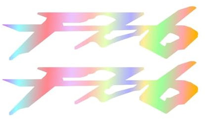 LXSKJ Adesivo per carrozzeria per Yamaha FZ6 FZ6N FZ6-N per Fazer S2 2004-2007 2008 2009 Accessori Adesivo Moto Decalcomanie(Colorful)