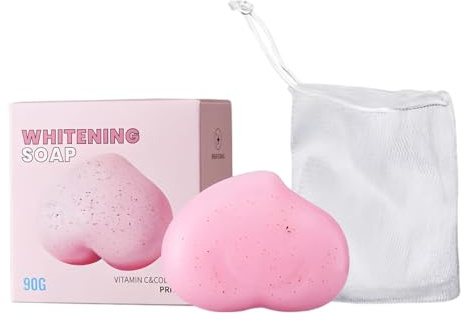 Savon Intime Doux au Collagène, Barre de Toilette Hydratante et Protectrice, Nettoyage Respectueux du pH, Pour une Hygiène Féminine Délicate et Confortable