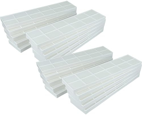 vhbw 20x Luftfilter G3 / ISO Coarse 30% Ersatz für Zehnder 990322100 | 990 322 100 für Lüfter, Ventilator, Lüftungsgerät