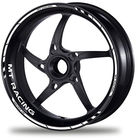 PROFILETEC.COM FELGENRANDAUFKLEBER passend für Yamaha MT-125 Moto GP Style Felgenaufkleber (Motiv 2)