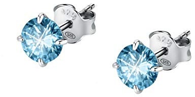 BLUESPIRIT Orecchini da donna, Collezione Aurora, in Argento 925, Zirconi - P.25U201001500
