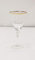 Gold Rimmed Champagne and Wine Glasses Christmas Table Decor Weddings (Red Wine Glass 10022)