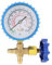 Klimaanlage Kältemittel Ladedruck Manometer blau Farbe Fit für R410A R22 R134A R404A