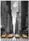Panorama Poster New York Taxis 50 x 70 cm - Gedruckt auf 250g-Papier - Wandbild Wohnzimmer - Papierplakat Schlafzimmer
