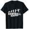 Handball-Spieler Evolution Handballer Handballerin Geschenk T-Shirt