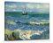 1art1 Vincent Van Gogh Poster Das Meer Bei Saintes- Maries-de-la-Mer, 1888 Bilder Leinwand-Bild Auf Keilrahmen | XXL-Wandbild Poster Kunstdruck Als Leinwandbild 80x60 cm
