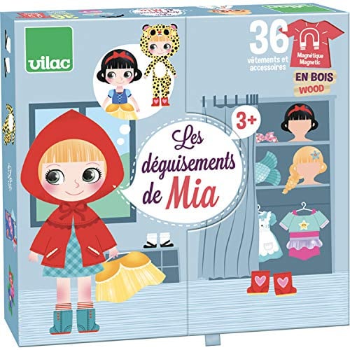 Vilac - Les déguisements de MIA Accessoires für Fashionpuppen, Mehrfarbig (2802)
