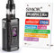 SMOK Morph 2 E Cigarette Vapes Starter Mod Kit, 230W Multi-Use Device, Colorful TFT Display, 2ml Top Filling System, Uses Dual 18650 Battery(Not Included), USB Type-C Fast Charge, No Nicotine (Black)