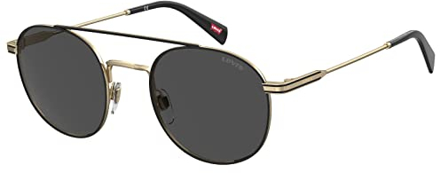 LEVI'S GAFAS DE SOL LV 1013/S COLOR GOLD TALLA 54/145/21 PARA UNISEX ADULT GREY