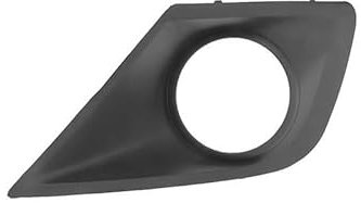 Repiauto - Grille de pare-choc avant gauche noir avec trou pour anti-brouillard compatible avec Peugeot 207 depuis 2009