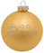Deitert Weihnachtskugel mit Wunschtext Gravur, Ø 8cm, personalisierte Christbaumkugel aus Glas (matt), Individueller Weihnachtsbaumschmuck Namen oder Spruch, Glocken-Motiv, Gold