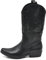 IF Fashion Cowboy Western Scarpe da Donna Stivali Stivaletti A Punta Camperos Texani Etnici 19004-6 nero N.38