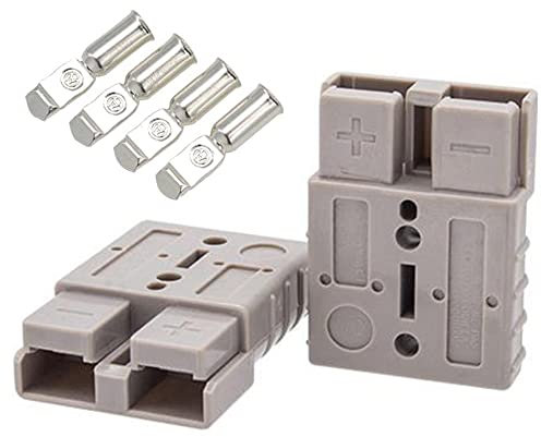 1 Paar Anhänger-Batterie-Schnellverbinder 50 A 600 V Ladestecker-Set