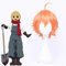 WHBHD Spiel Engel des Todes Cosplay Perücken Edward Mason Cosplay Perücke Synthetische Perücke Haar Halloween Carnival Party Anime Cosplay Perücke