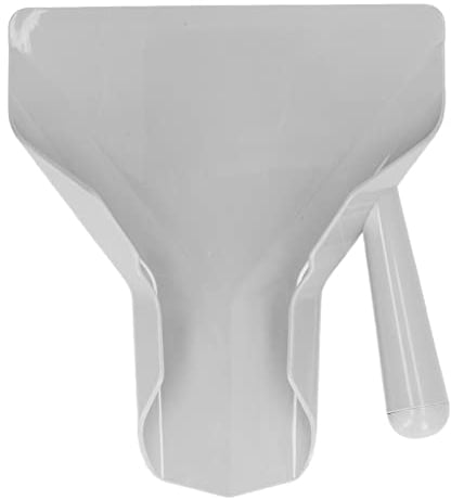 Edelstahl Pommes Frites Schaufel, Chip Popcorn Bagger Eis Süßigkeiten Snacks Desserts Schaufel, nur rechten Griff, kommerzielle Kartoffelchips servieren Schaufel Lebensmittel Schaufel für Snacks